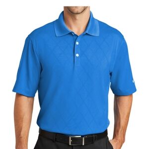 🔥NWT Nike Golf Mens Dri-Fit Cross-over Texture Polo Shirt